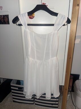 Princess Polly White Mini Dress